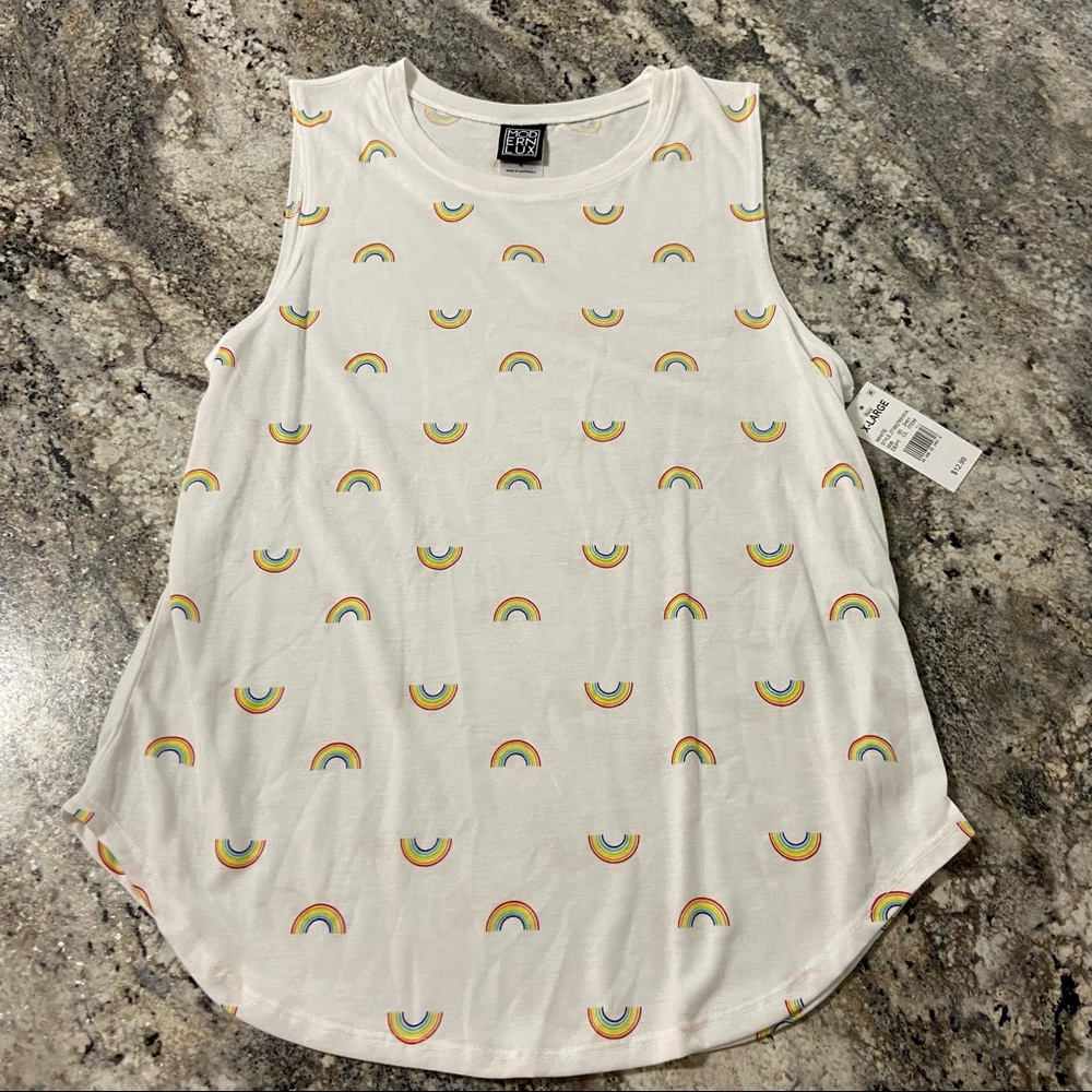 Rainbow tank top